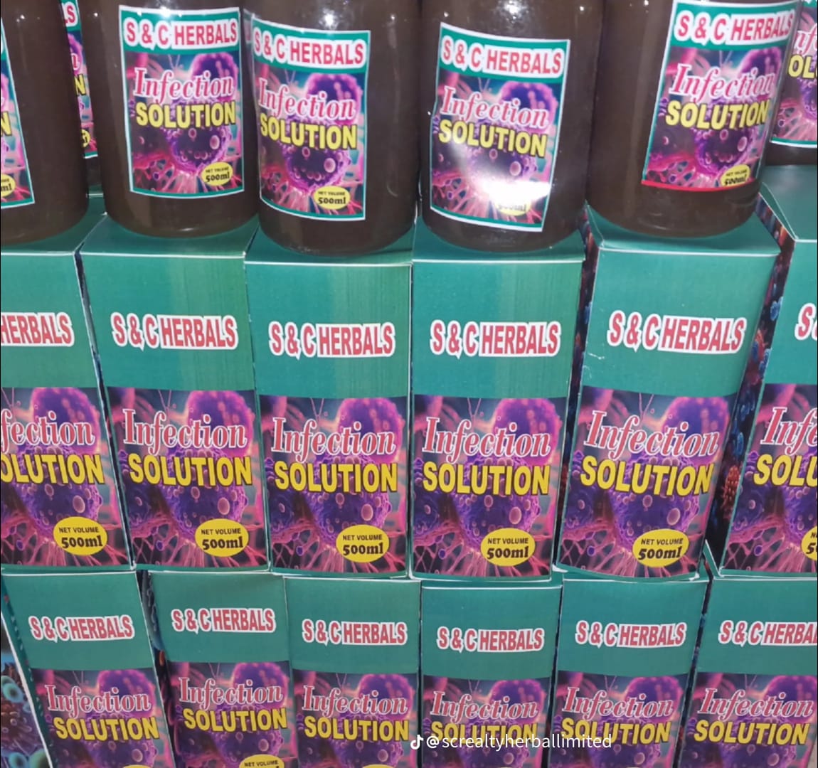 Herbal cleanser for all kinds of infection