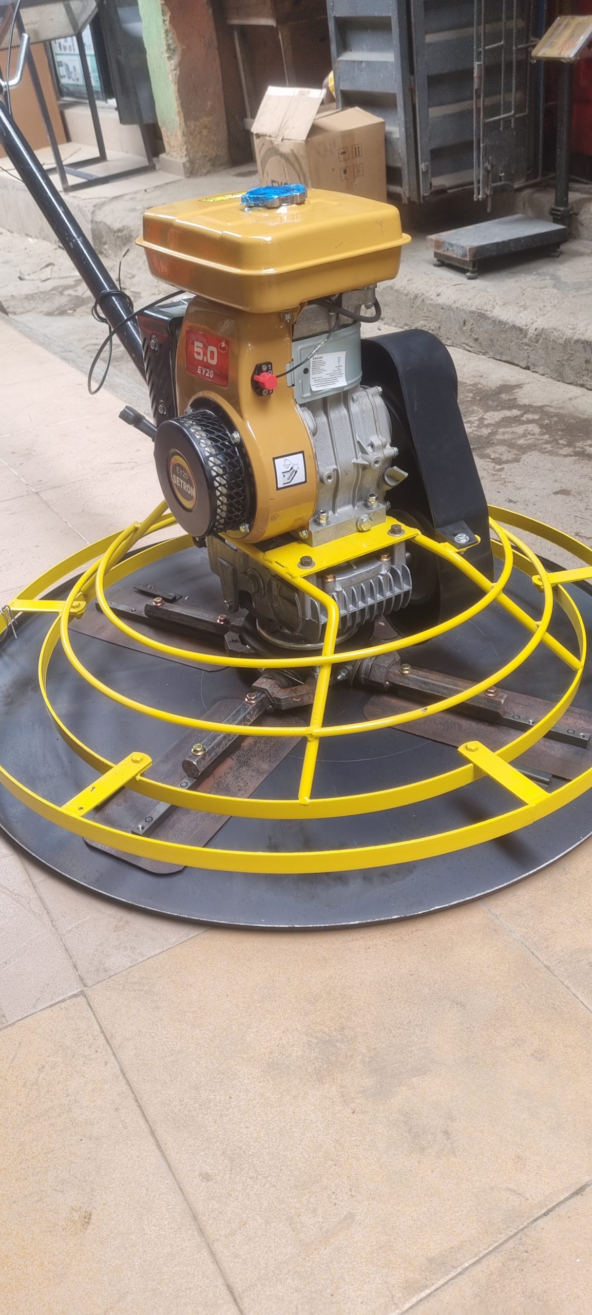 Power trowel machine