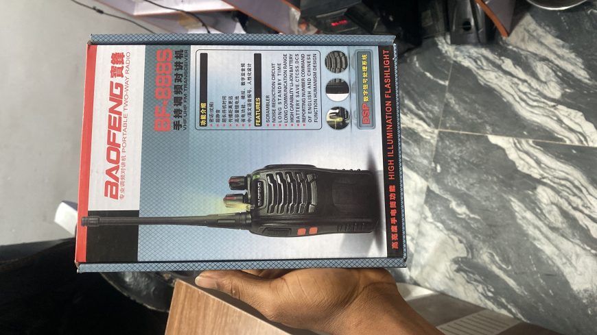 Baofeng walkie talkie radio